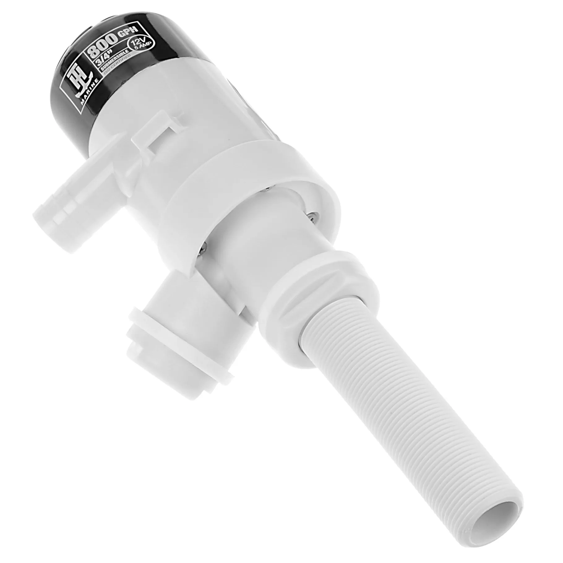 T-H Marine Plumbing & Drains-800 GPH Thru-Hull Livewell Pump