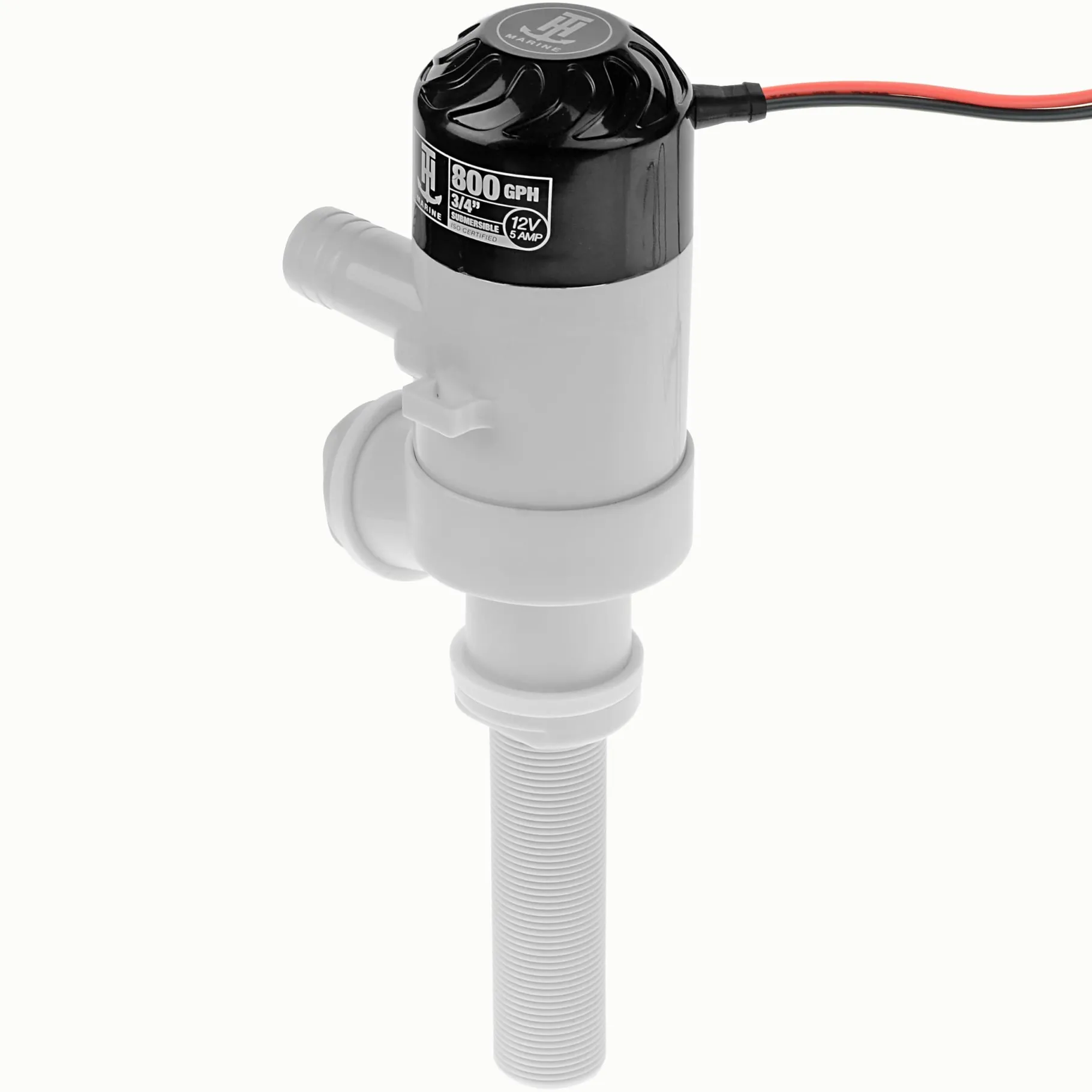 T-H Marine Plumbing & Drains-800 GPH Thru-Hull Livewell Pump