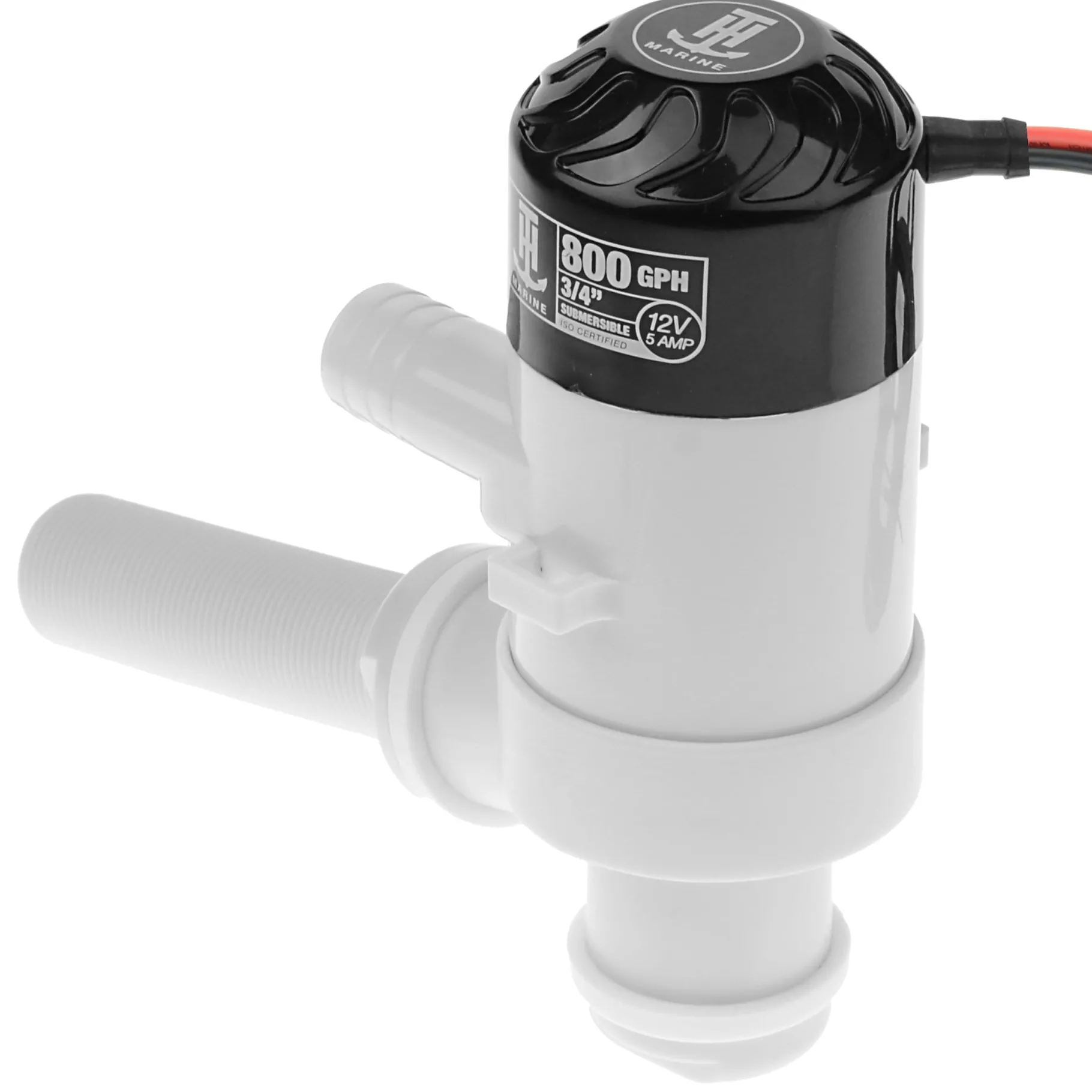 T-H Marine Plumbing & Drains-800 GPH Thru-Hull Livewell Pump