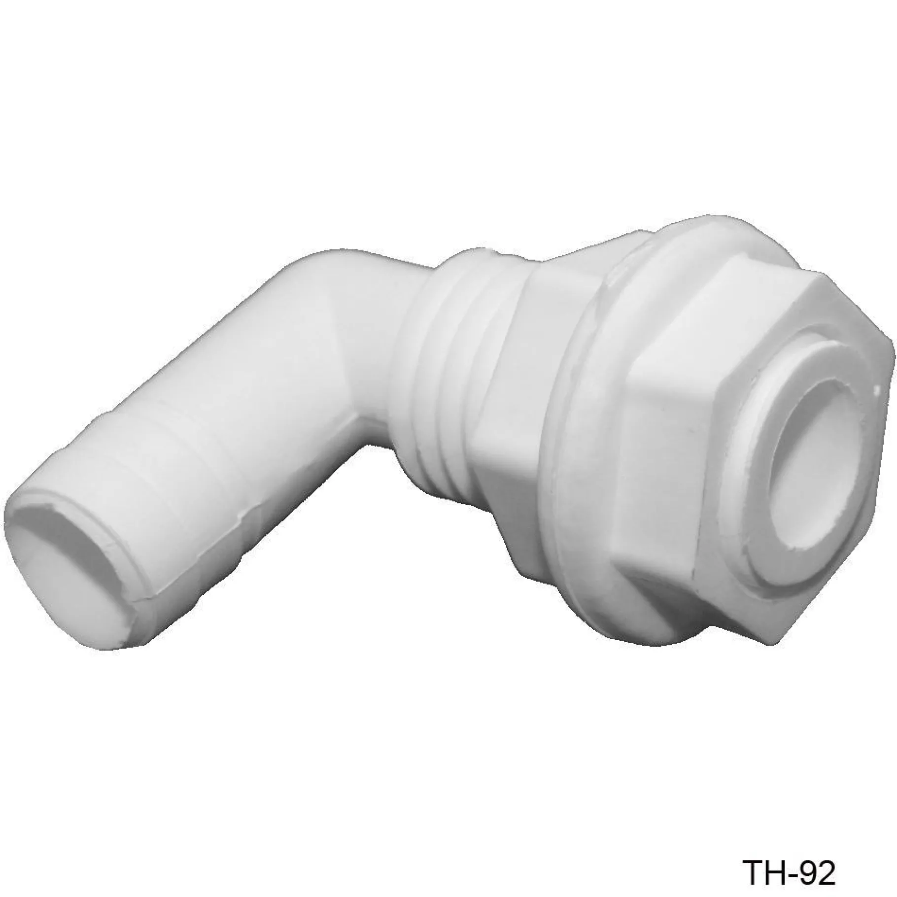 T-H Marine Plumbing & Drains-3/4 inch 90 degree Thru-Hull Fittings