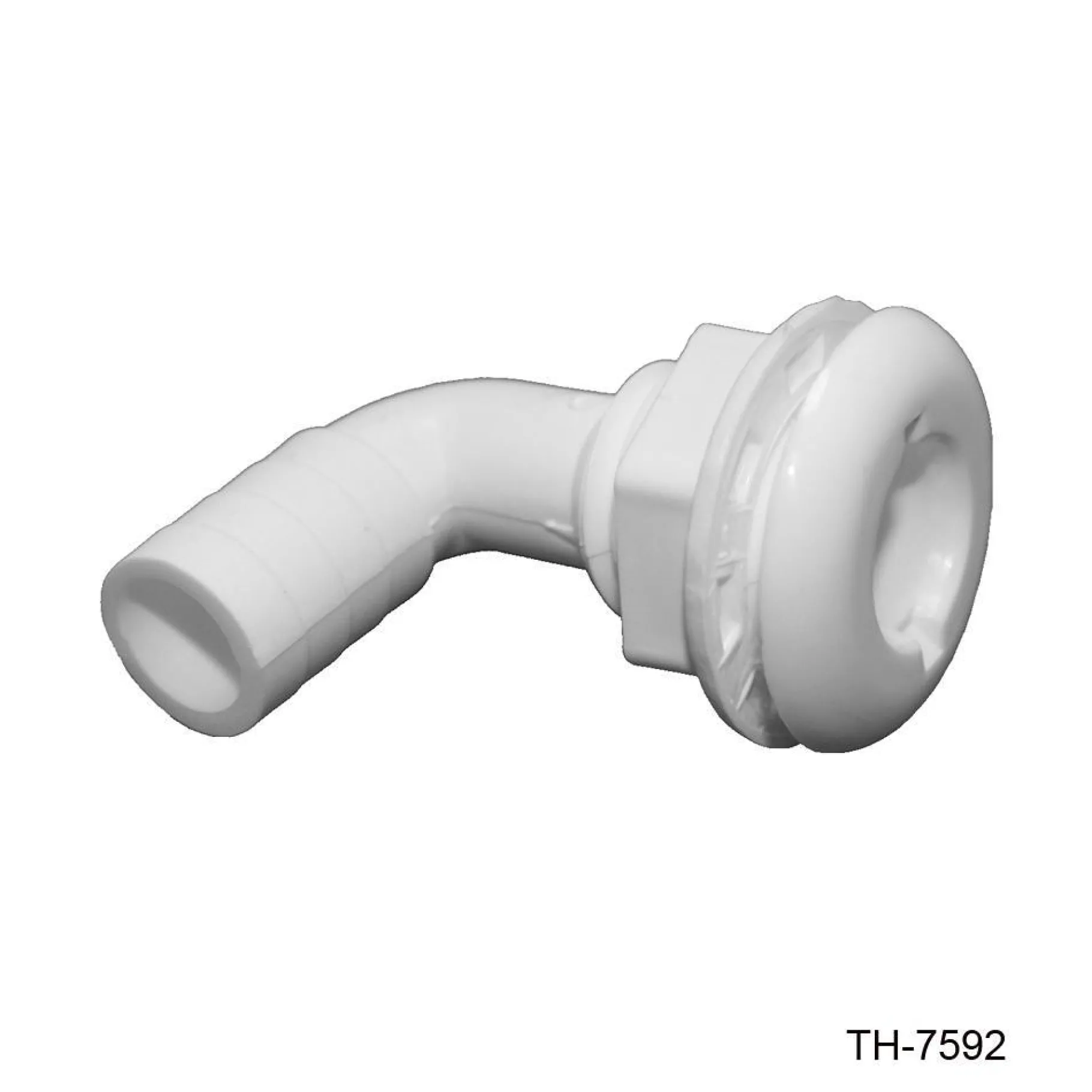 T-H Marine Plumbing & Drains-3/4 inch 90 degree Thru-Hull Fittings
