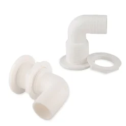 T-H Marine Plumbing & Drains-1-1/2 inch 90 degree Thru-Hull Fittings