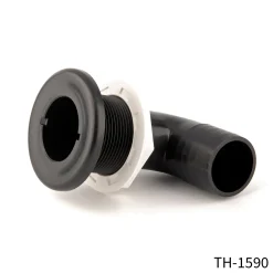 T-H Marine Plumbing & Drains-1-1/2 inch 90 degree Thru-Hull Fittings