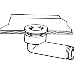 T-H Marine Plumbing & Drains-1-1/2 inch 90 degree Thru-Hull Fittings
