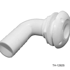 T-H Marine Plumbing & Drains-1-1/8 inch 90 degree Thru-Hull Fittings