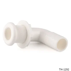 T-H Marine Plumbing & Drains-1-1/8 inch 90 degree Thru-Hull Fittings