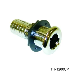 T-H Marine Plumbing & Drains-1-1/8 inch Straight Thru-Hull Fittings