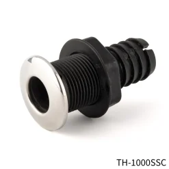 T-H Marine Plumbing & Drains-1 inch Straight Thru-Hull Fittings