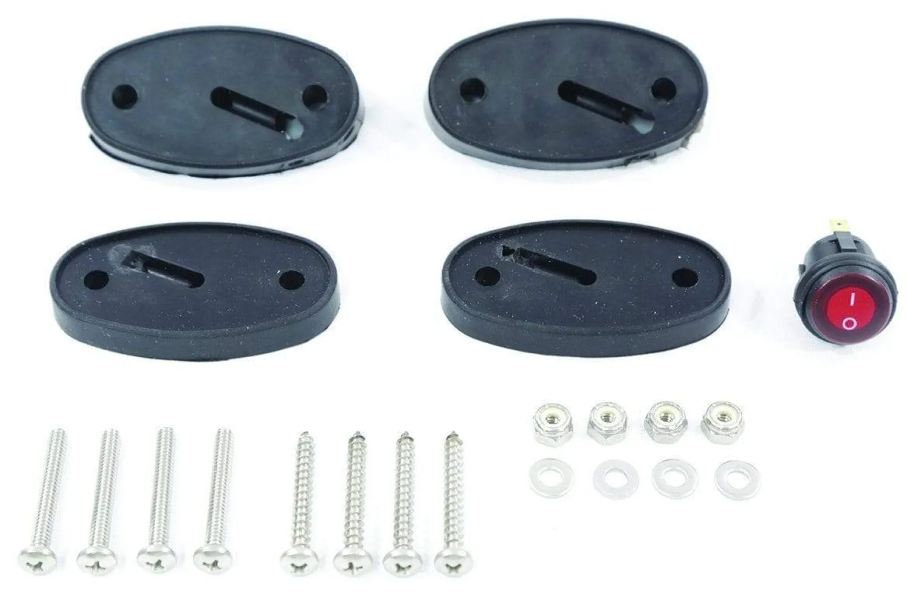 T-H Marine Led Lighting-2 Pack High Intensity LED Oval Courtesy Light / Rock Light Kits