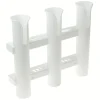 T-H Marine Organization-3 Rack White Rod Holder