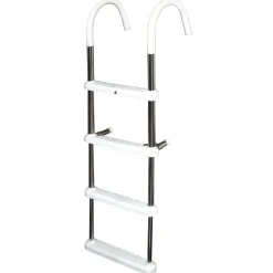 JIF Marine Ladders-Aluminum Gunwale Hook Ladder