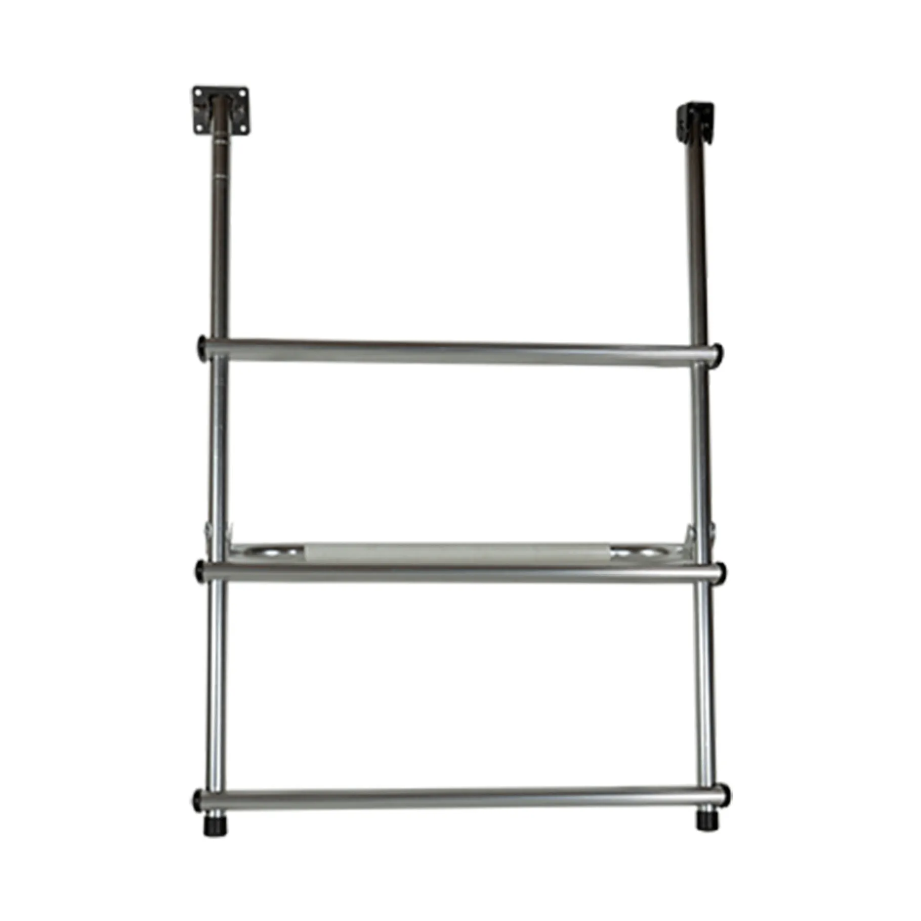 JIF Marine Ladders-Aluminum Pontoon Swinging Gate Ladder