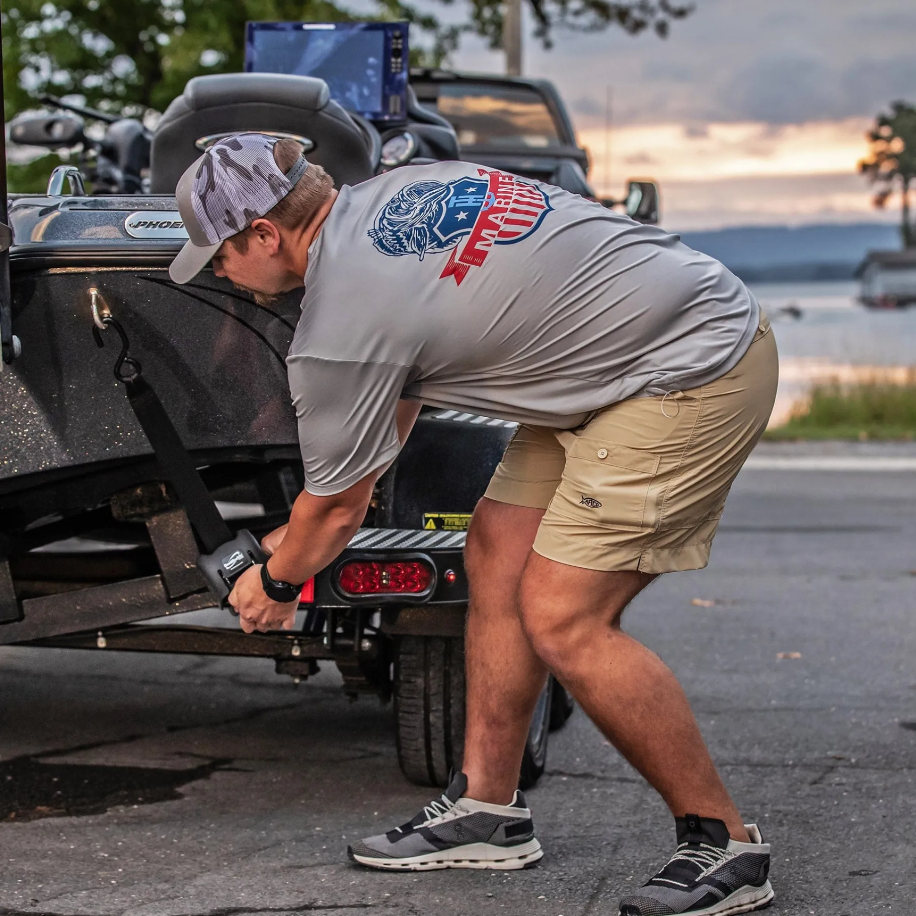 T-H Marine Tees-American Short Sleeve Performance T-Shirt