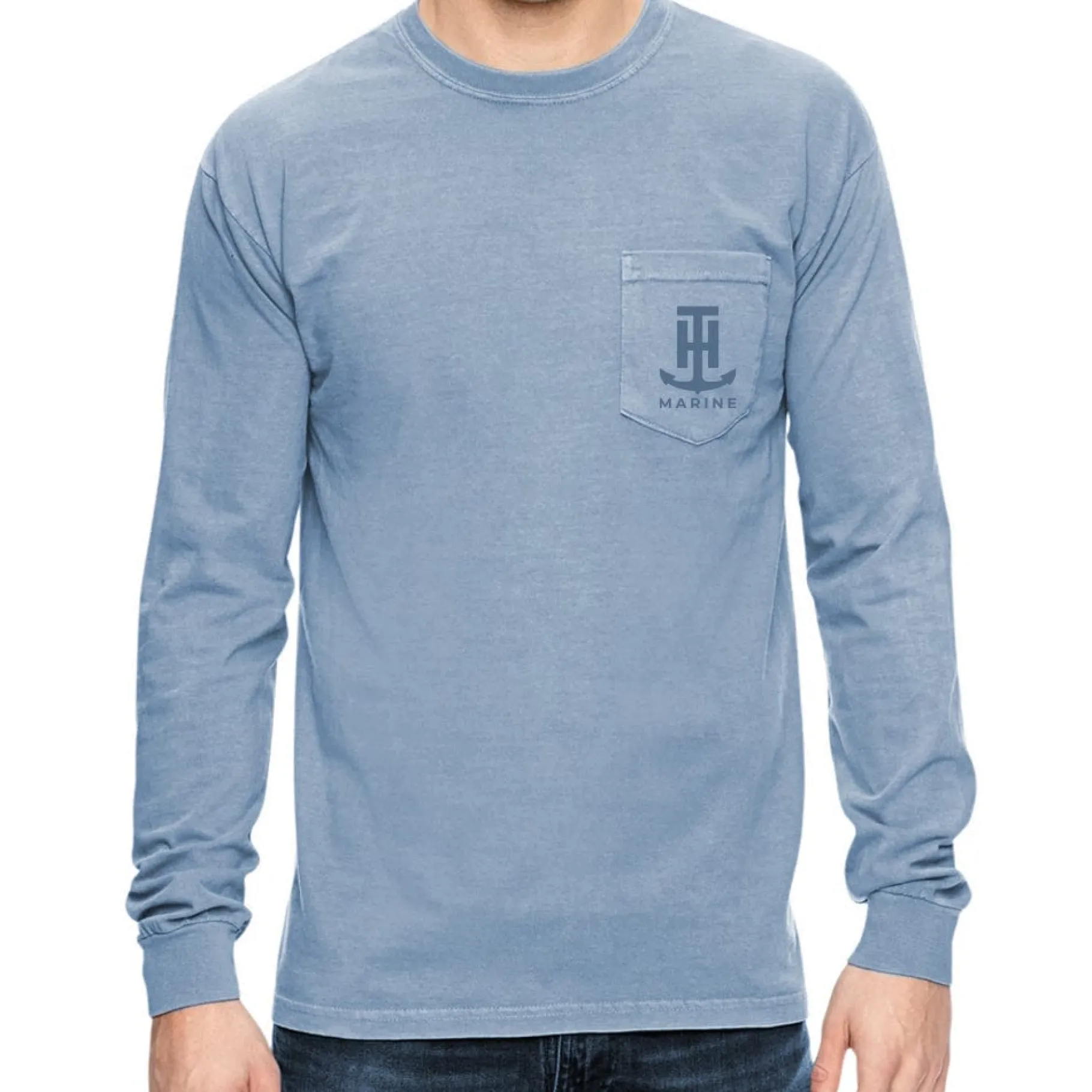 T-H Marine Tees-Anchored 1975 Long Sleeve Shirt