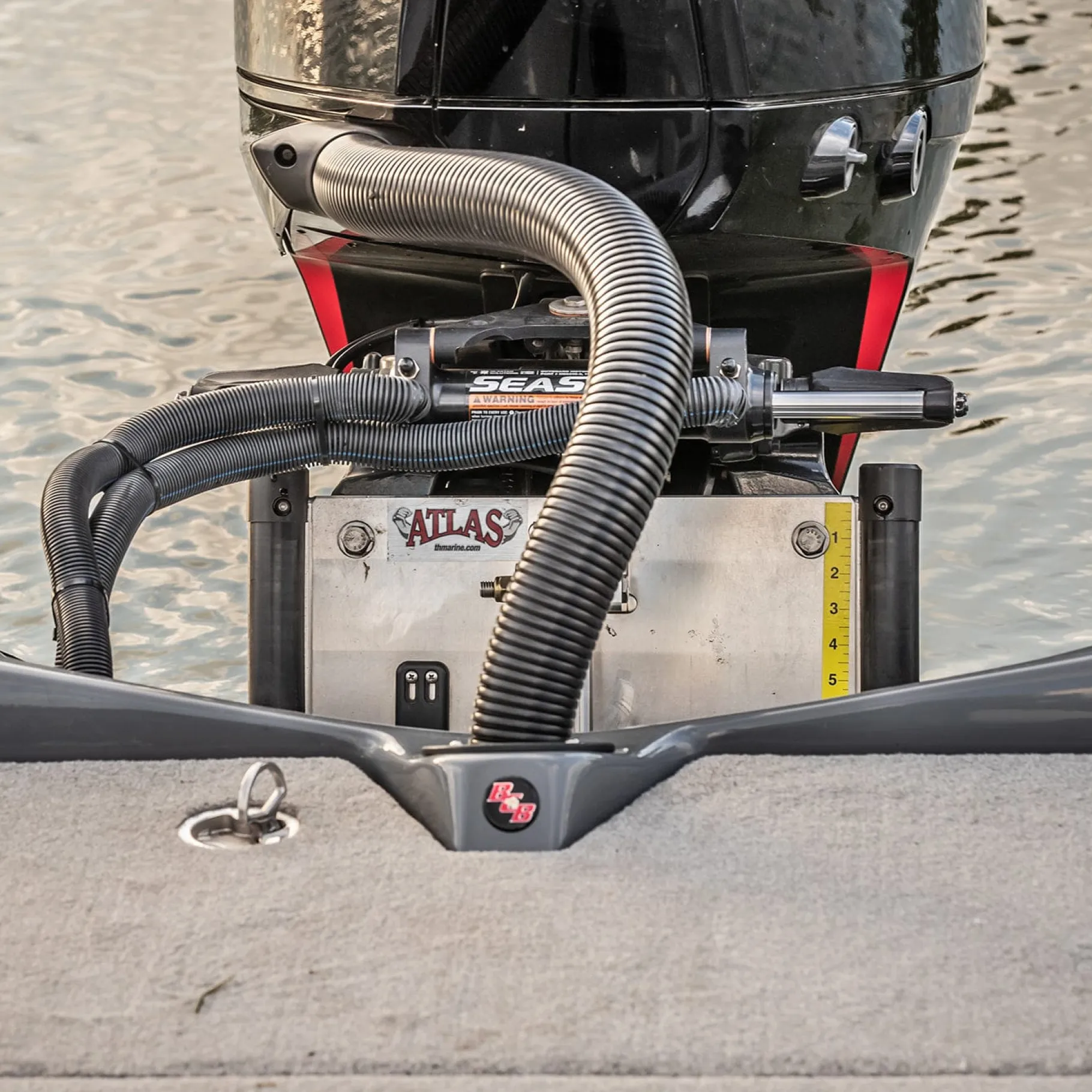 T-H Marine Jack Plates & Trim Units-ATLAS™ Heavy Duty Hydraulic Jack Plate
