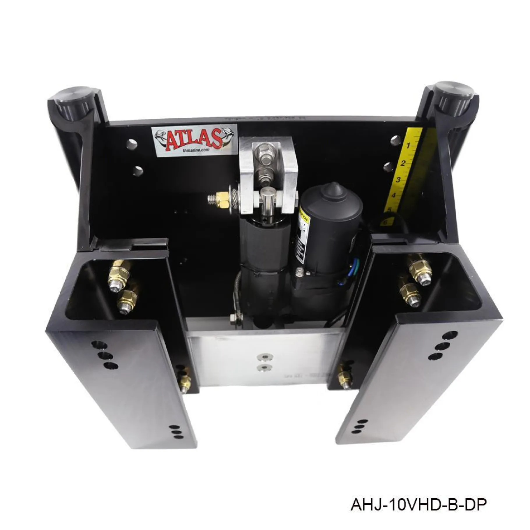 T-H Marine Jack Plates & Trim Units-ATLAS™ Heavy Duty Hydraulic Jack Plate - Black