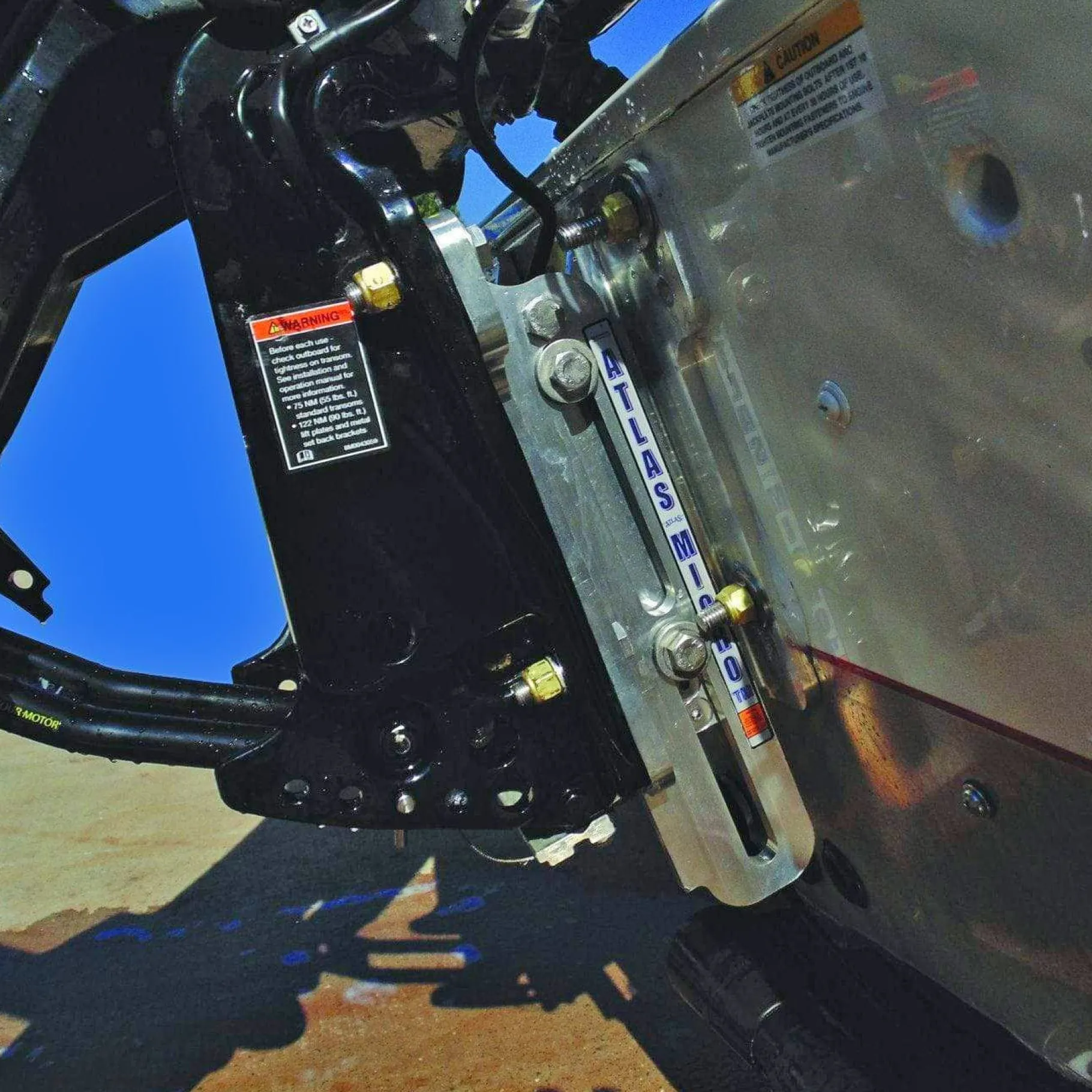 T-H Marine Jack Plates & Trim Units-ATLAS™ Micro Jacker Small Outboard Hydraulic Jack