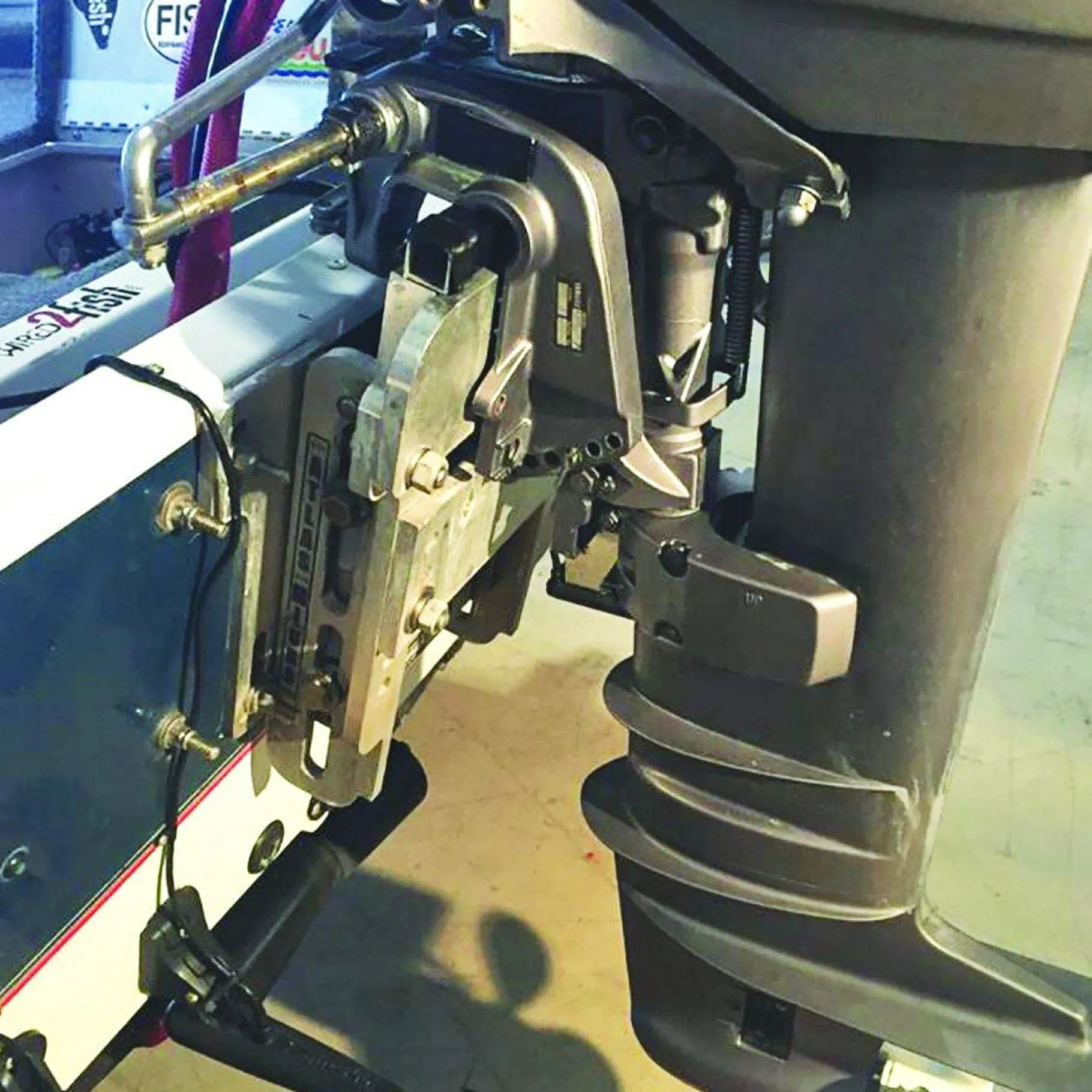 T-H Marine Jack Plates & Trim Units-ATLAS™ Micro Jacker Small Outboard Hydraulic Jack