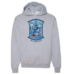 T-H Marine Hoodies-Bass and Bait Fleece Lined Hoodie