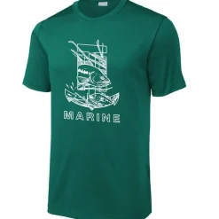 T-H Marine Tees-Bass Logo Short Sleeve Performance T-Shirt