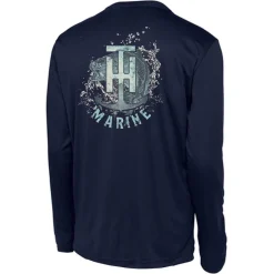 T-H Marine Tees-Bass Long Sleeve Performance T-Shirt