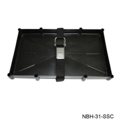 T-H Marine Boating Accessories-Battery Holder Tray with Stainless Buckle