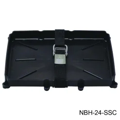 T-H Marine Boating Accessories-Battery Holder Tray with Stainless Buckle