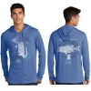 T-H Marine Hoodies-Big Bass Hooded Performance Tee