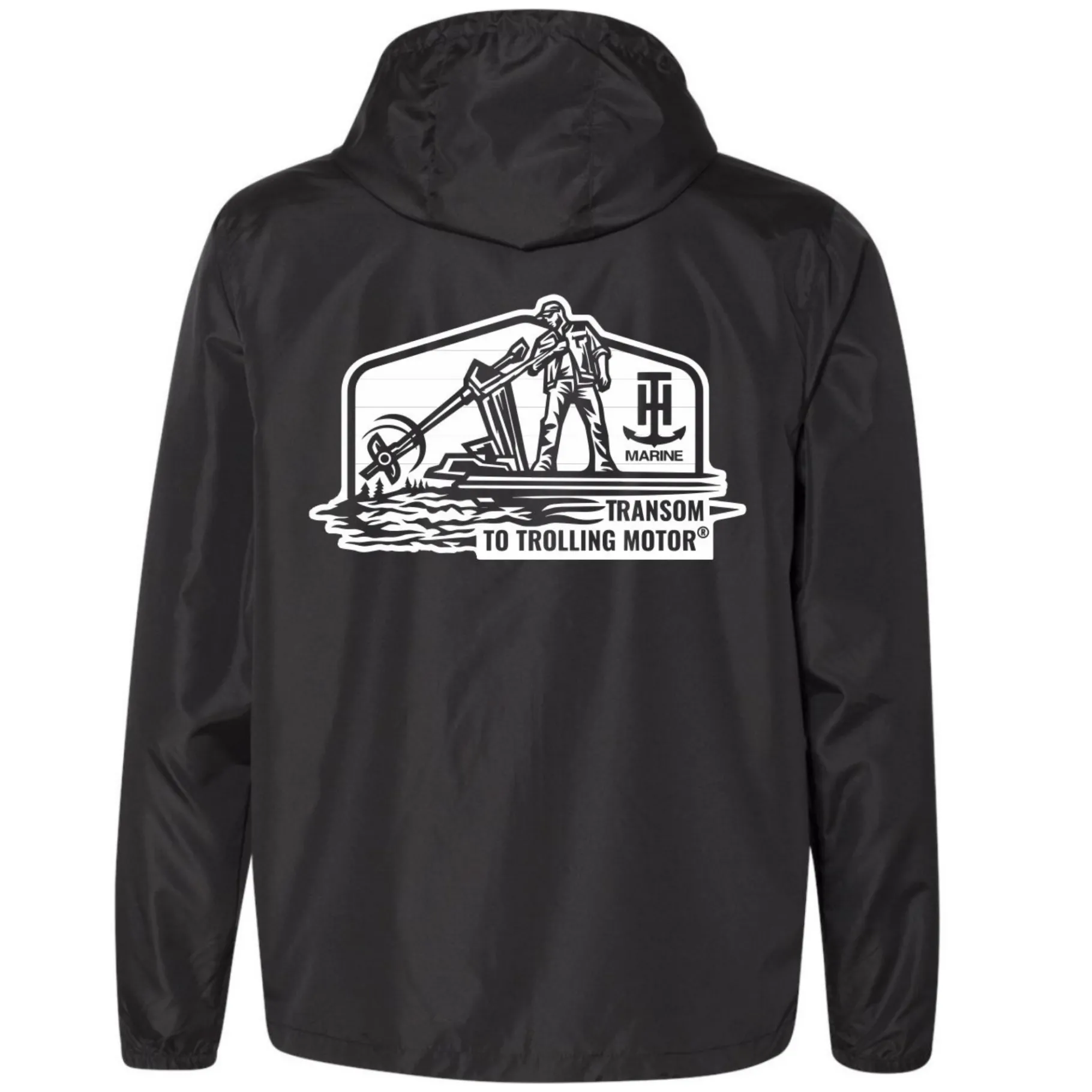 T-H Marine Hoodies-Black LIGHTWEIGHT WINDBREAKER JACKET