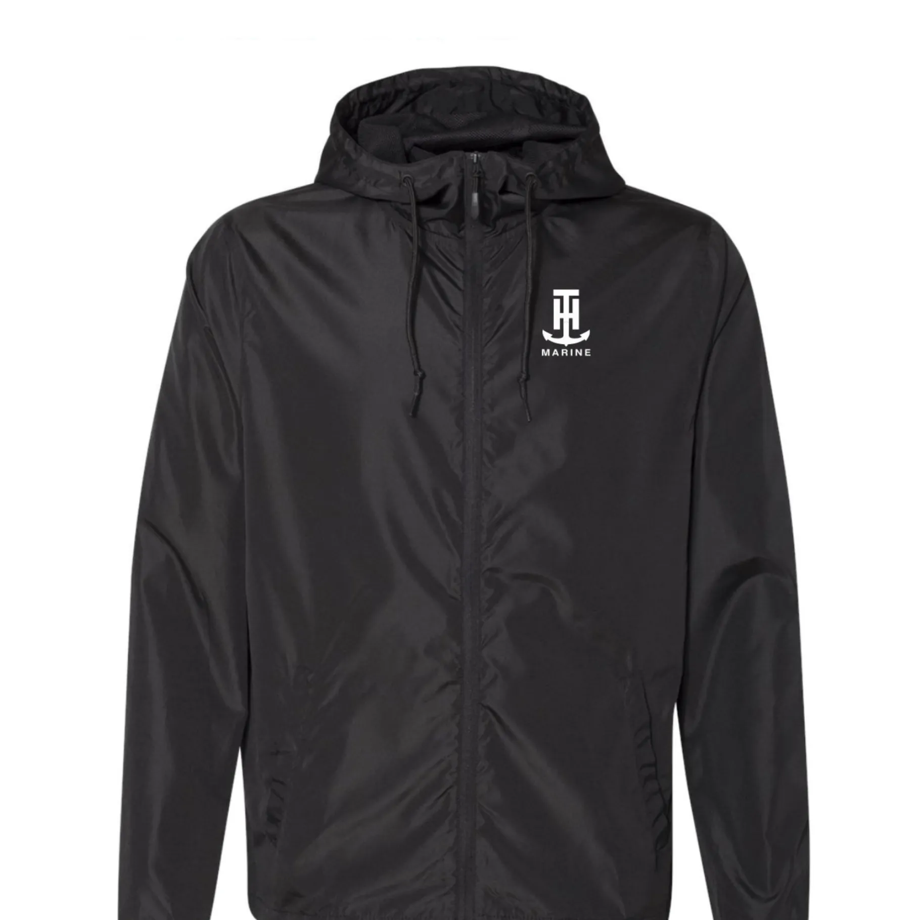 T-H Marine Hoodies-Black LIGHTWEIGHT WINDBREAKER JACKET
