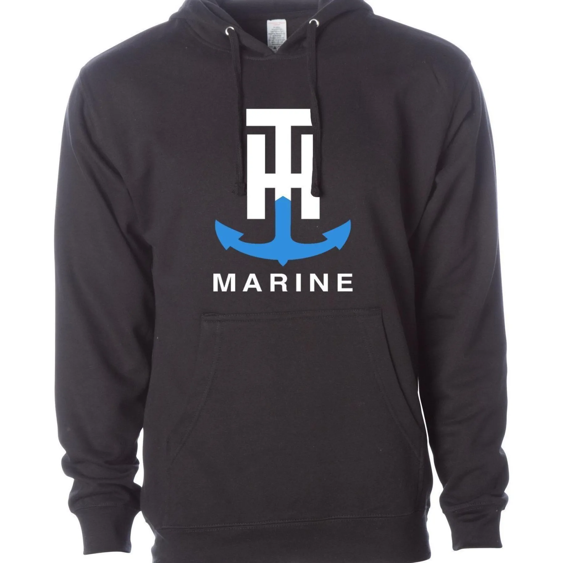 T-H Marine Hoodies-Black Logo Hoodie