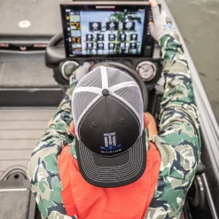 T-H Marine Hats-Black Logo Snapback Hat