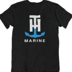 T-H Marine Tees-Black Logo T-Shirt