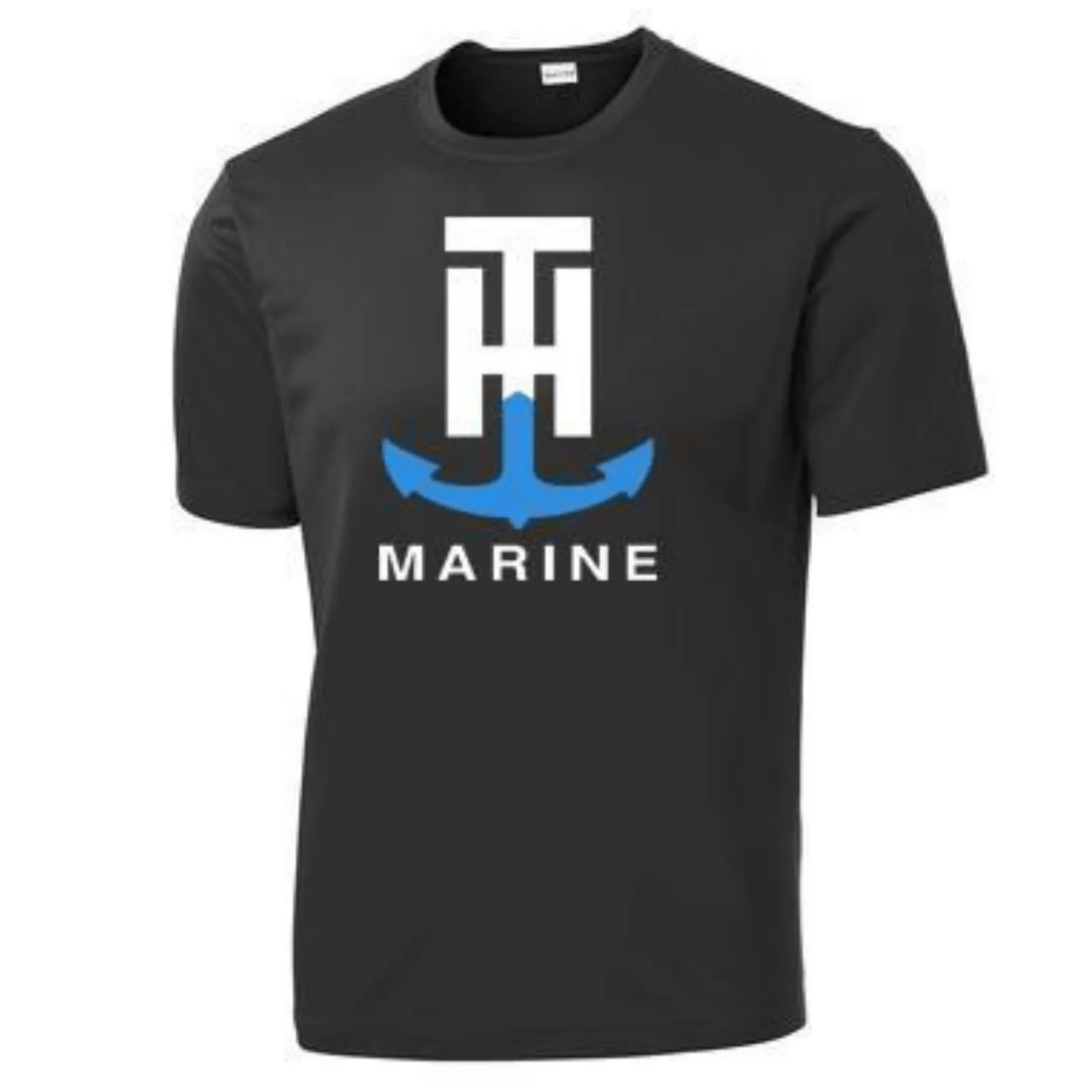 T-H Marine Tees-Black Short Sleeve Performance T-Shirt