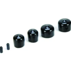 T-H Marine Boating Accessories-Black Vinyl Caps