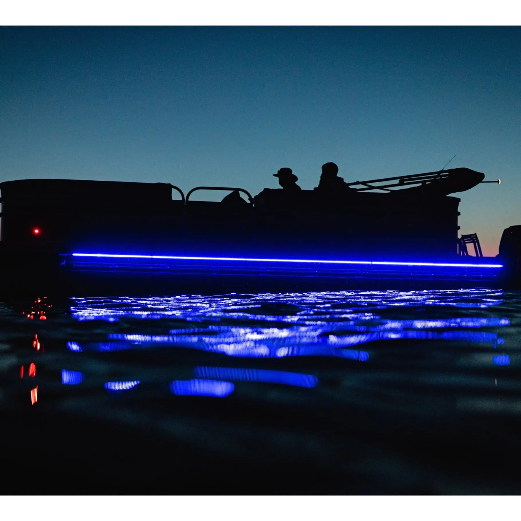 T-H Marine Led Lighting-Blue Pontoon Light Set - LED Pontoon Lights