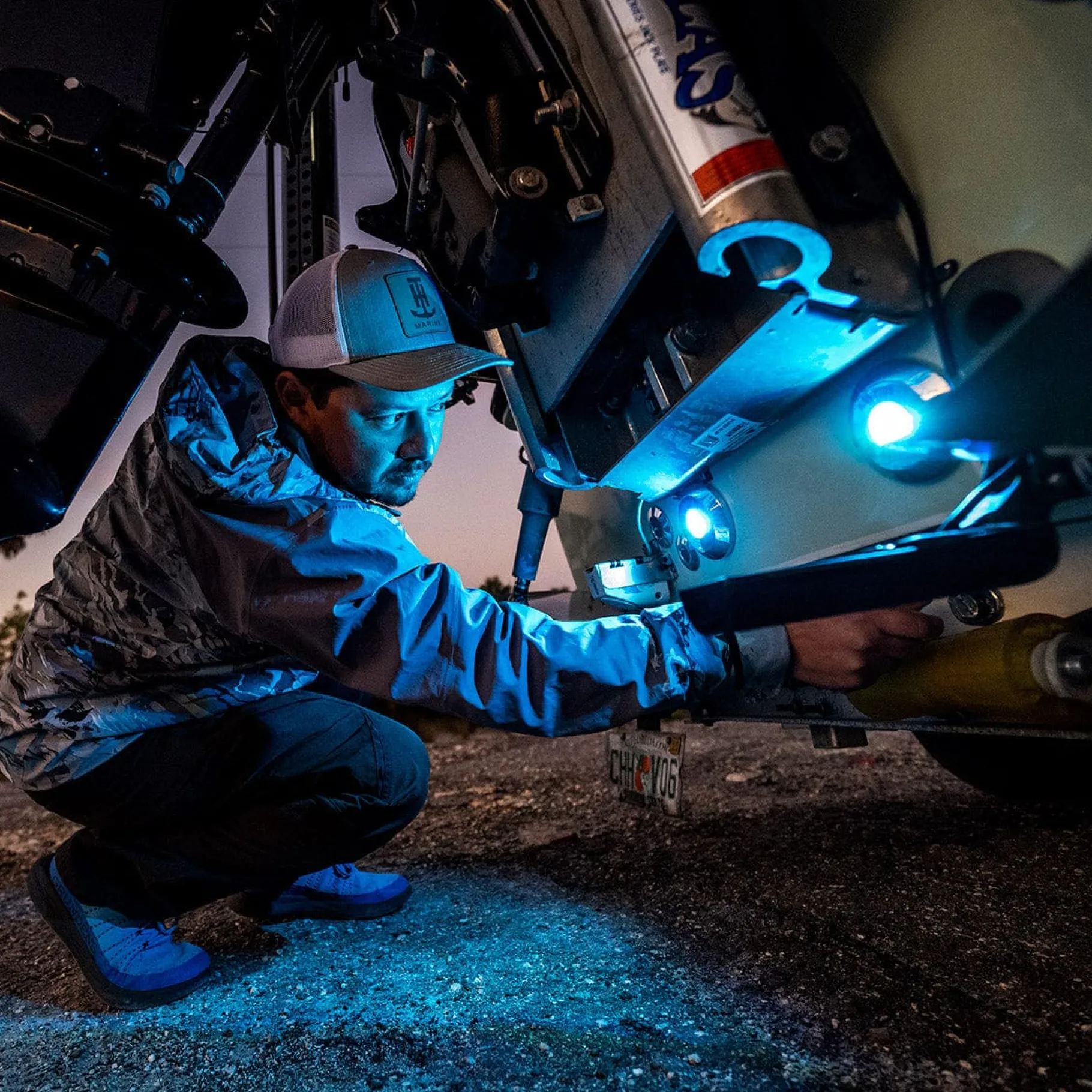 T-H Marine Led Lighting-BLUEWATERLED Afterburner Underwater LED Light - Gen 2