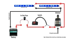 T-H Marine Led Lighting-BLUEWATERLED Dimmer / On / Off Control