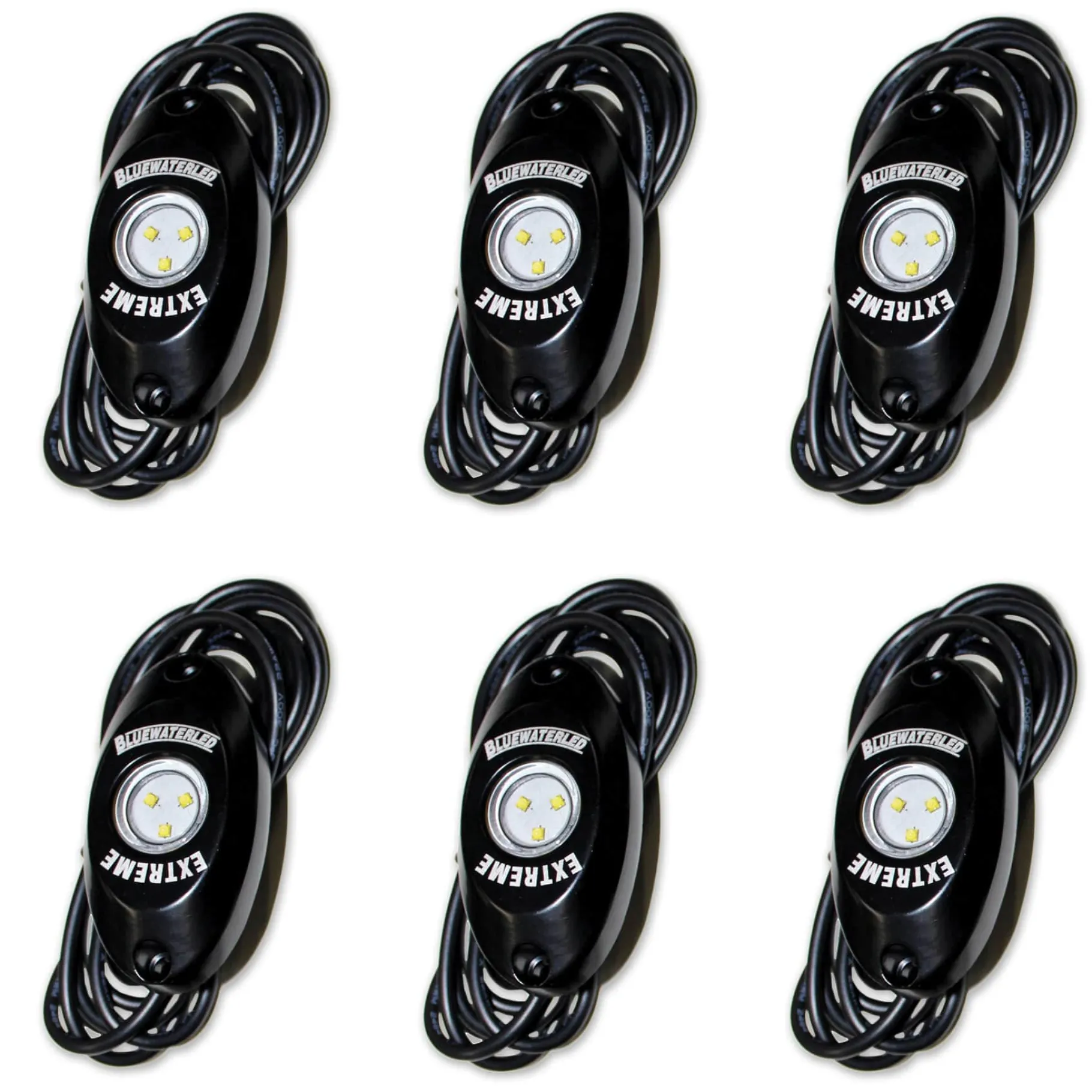T-H Marine Led Lighting-BLUEWATERLED Extreme Pro X6 Deck LED Lighting System