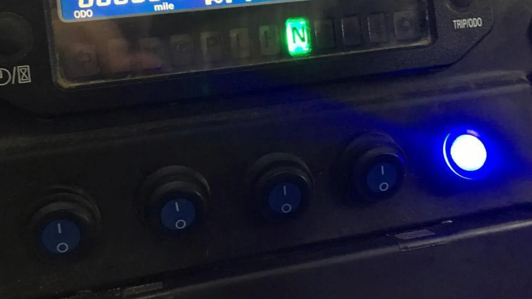 T-H Marine Led Lighting-BLUEWATERLED Premium Lighted ON/OFF Mini Rocker Switch