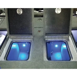 T-H Marine Led Lighting-BLUEWATERLED Quad Beam Livewell & Cooler Light Pair - Submersible