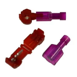 T-H Marine Led Lighting-BLUEWATERLED T-Tap Connectors and Male Plug-ins