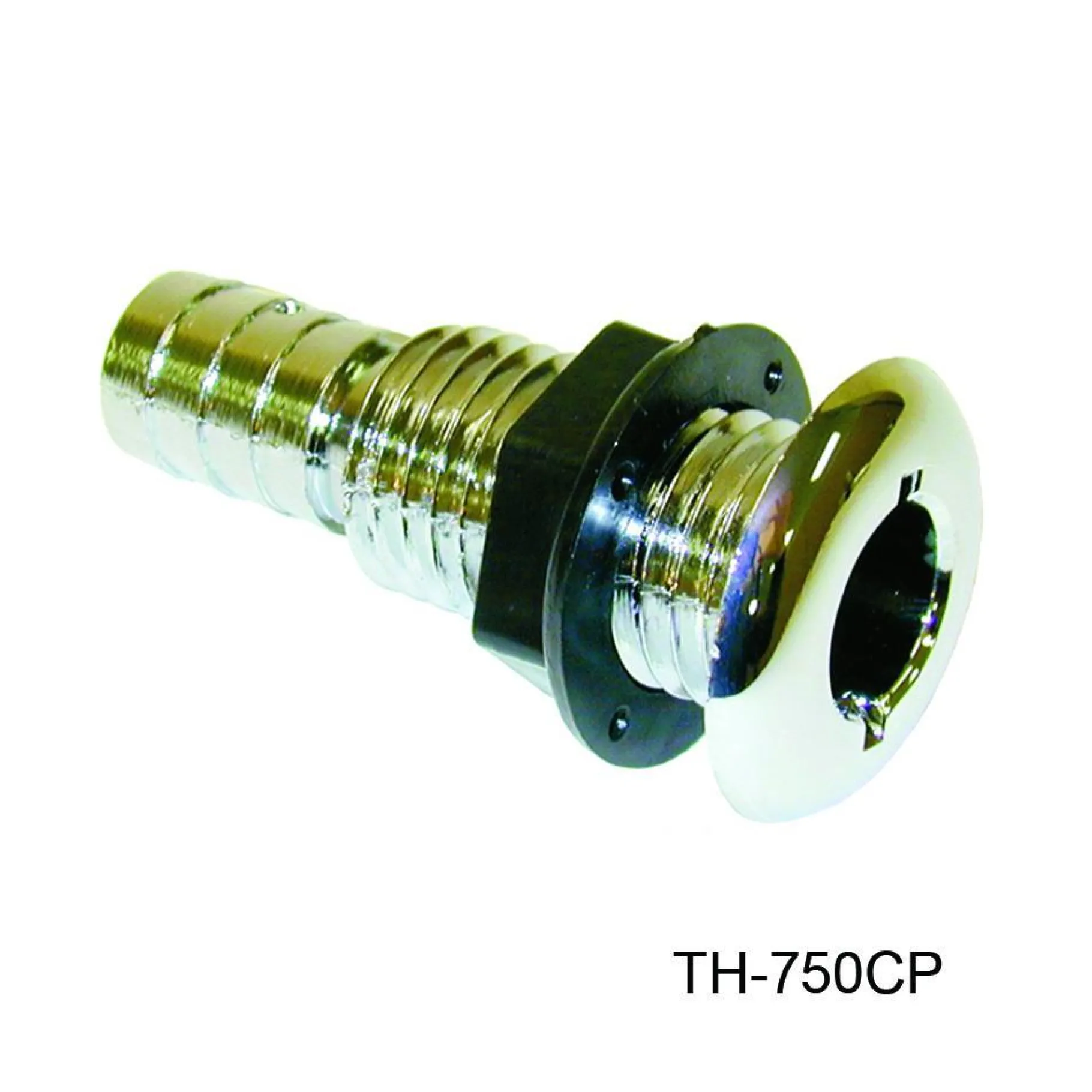 T-H Marine Plumbing & Drains-Brite Plate Chrome Plated Fittings