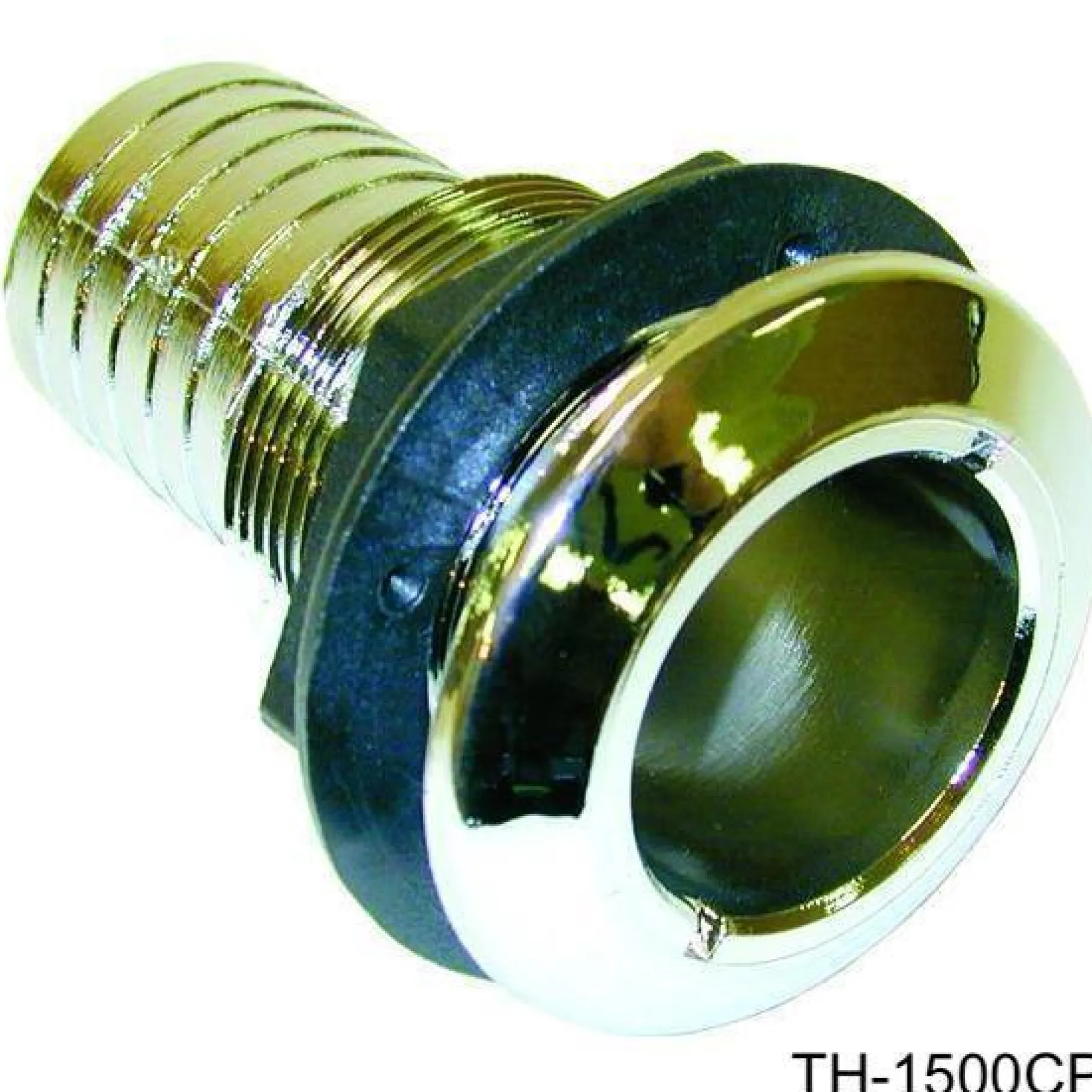 T-H Marine Plumbing & Drains-Brite Plate Chrome Plated Fittings