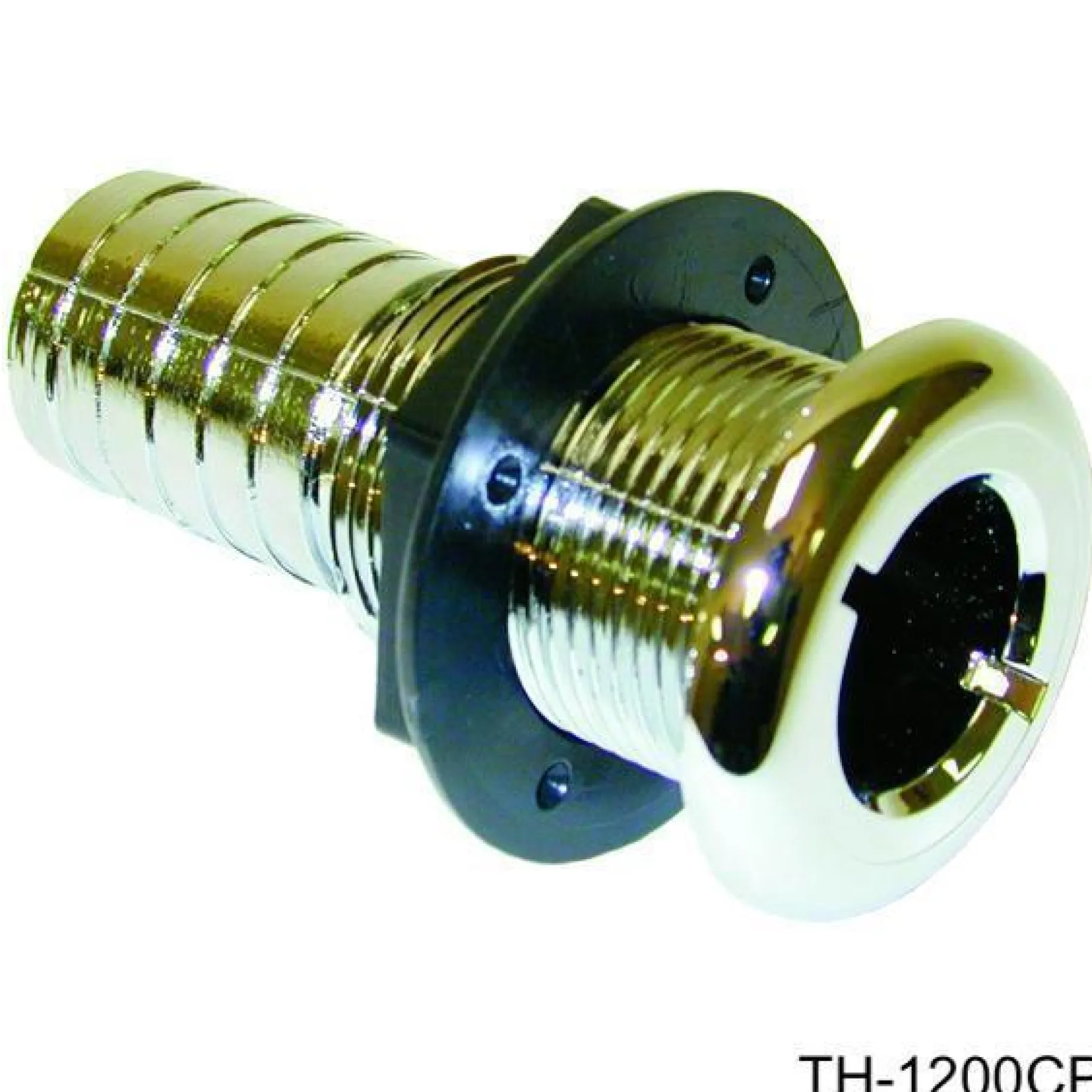 T-H Marine Plumbing & Drains-Brite Plate Chrome Plated Fittings