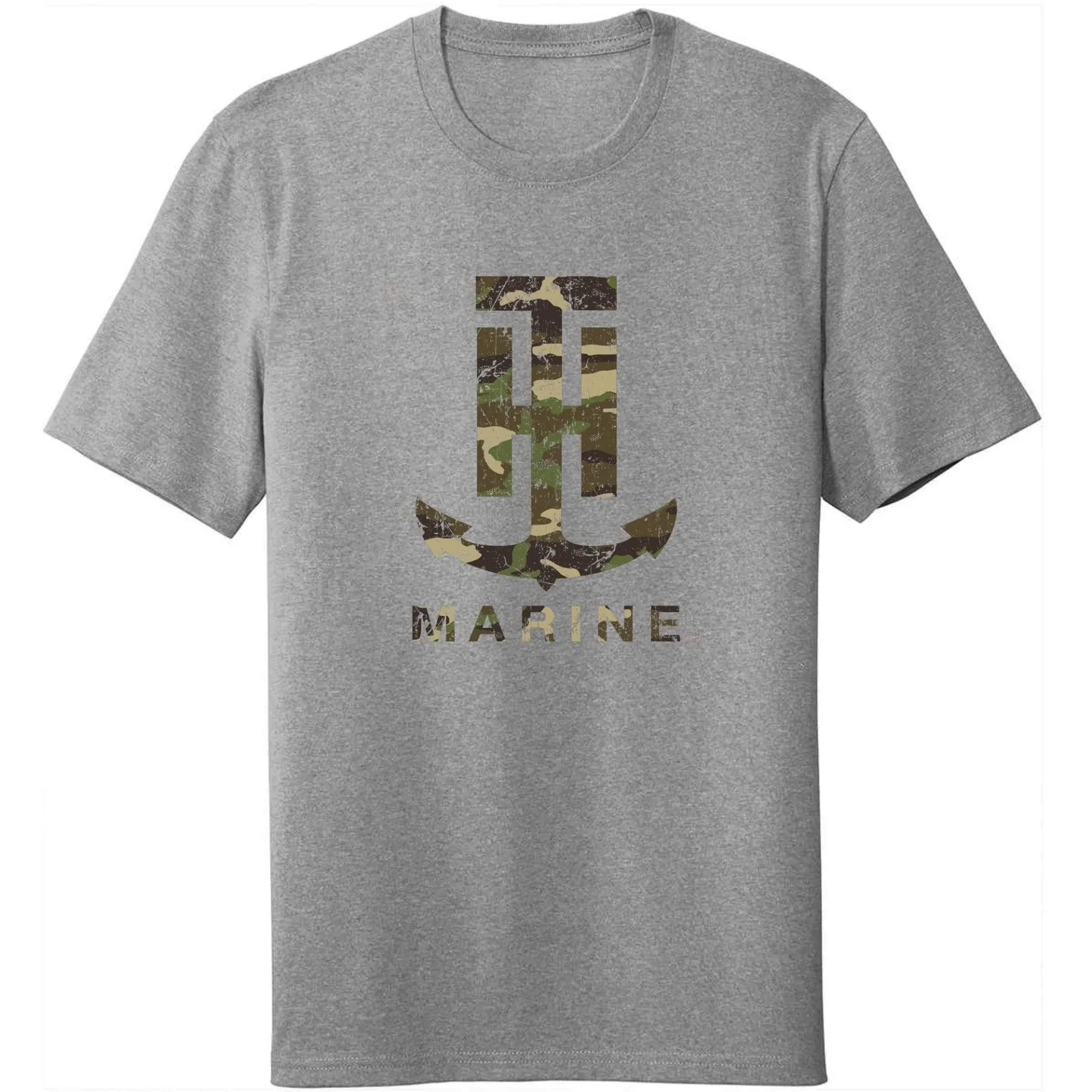 T-H Marine Tees-Camo Distressed Recycled T-Shirt