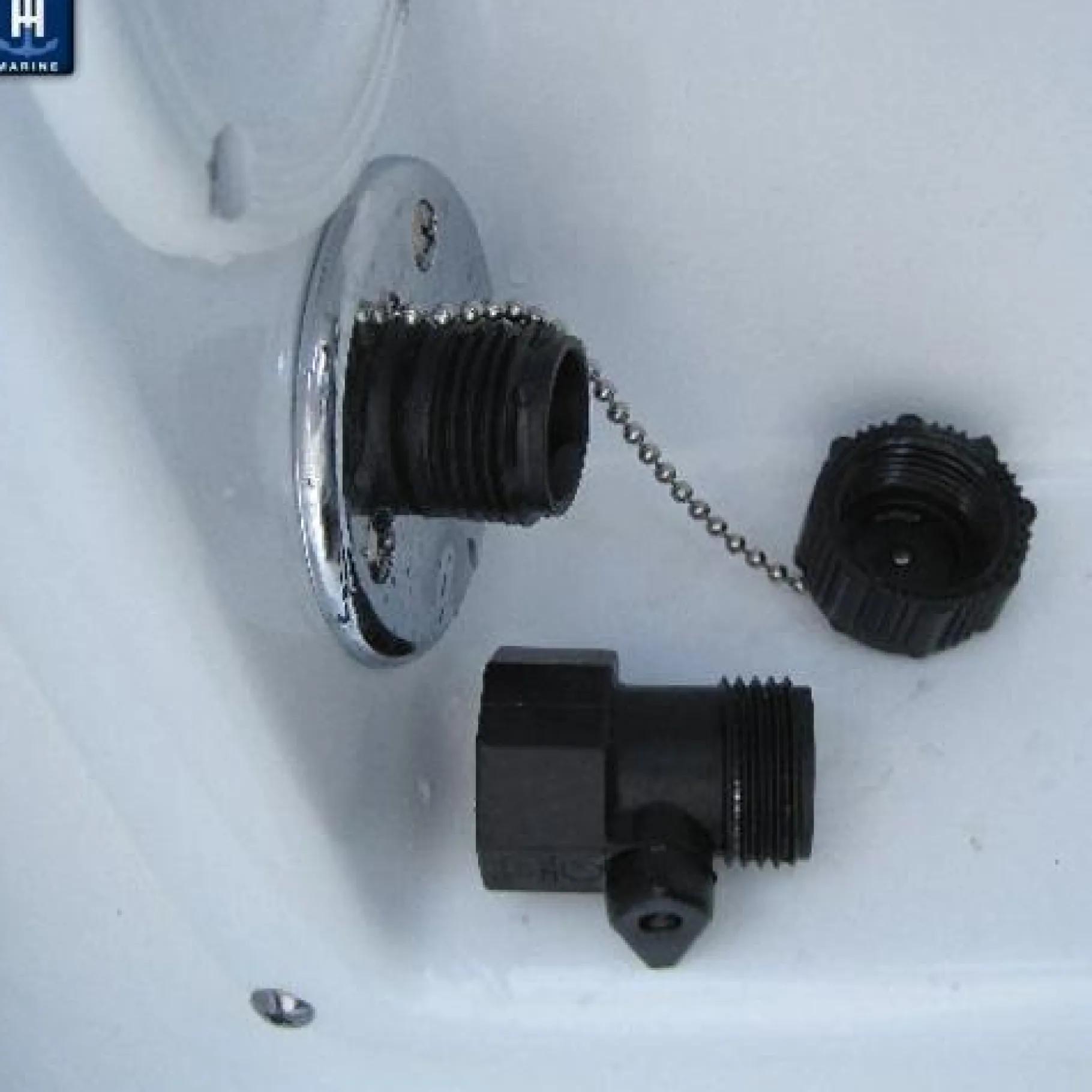 T-H Marine Plumbing & Drains-Chrome Washdown Fittings
