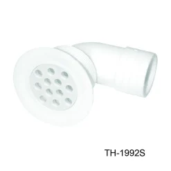 T-H Marine Plumbing & Drains-Cockpit Drains White