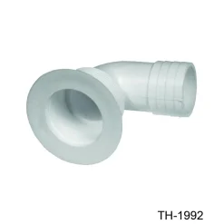 T-H Marine Plumbing & Drains-Cockpit Drains White