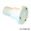 T-H Marine Plumbing & Drains-Deck Drain Thru-Hull with Grille